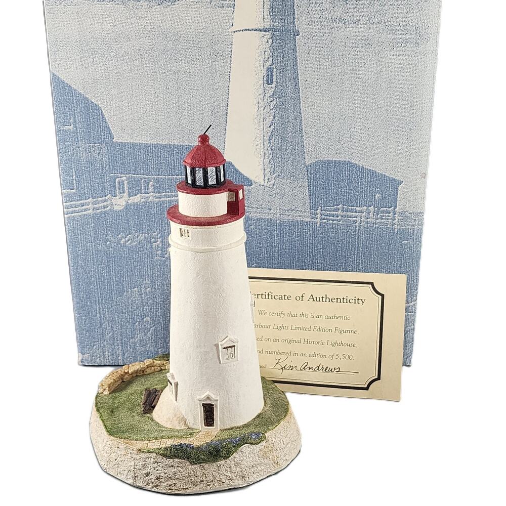 Harbour Lights Lighthouse Marblehead Ohio #121 Signed